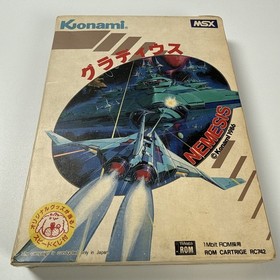 Junk Konami Gradius RC-742 MSX Cartridge Nemesis Japan Retro Shoot-'Em-Up Game