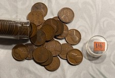 1914 Average Circulated 50-Coin Roll Good or Better