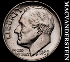 1959 Roosevelt Dime- Silver- Choice Gem Brillian Uncirculated Luster #J2892