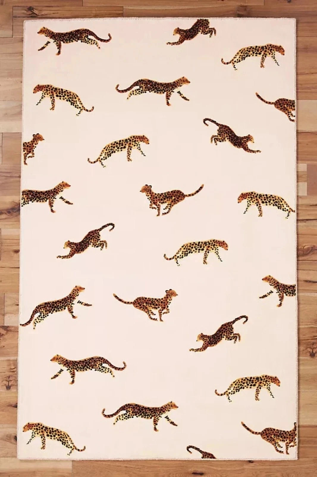 Hand Tufted Cheetah Rug Floral Rug Animal Print Rug Wool Area Rug 5x8 6x9 Rugs
Opens in a new window