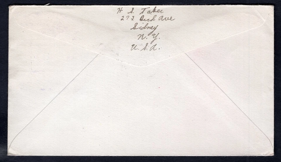 USA 1944 FDC Cover. Corregidor. Patriotic Cachet by H.G. - Image 2 of 2