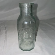Antique 1890's SKILTON FOOTE & Co. BUNKER HILL PICKLES Pickle Jar