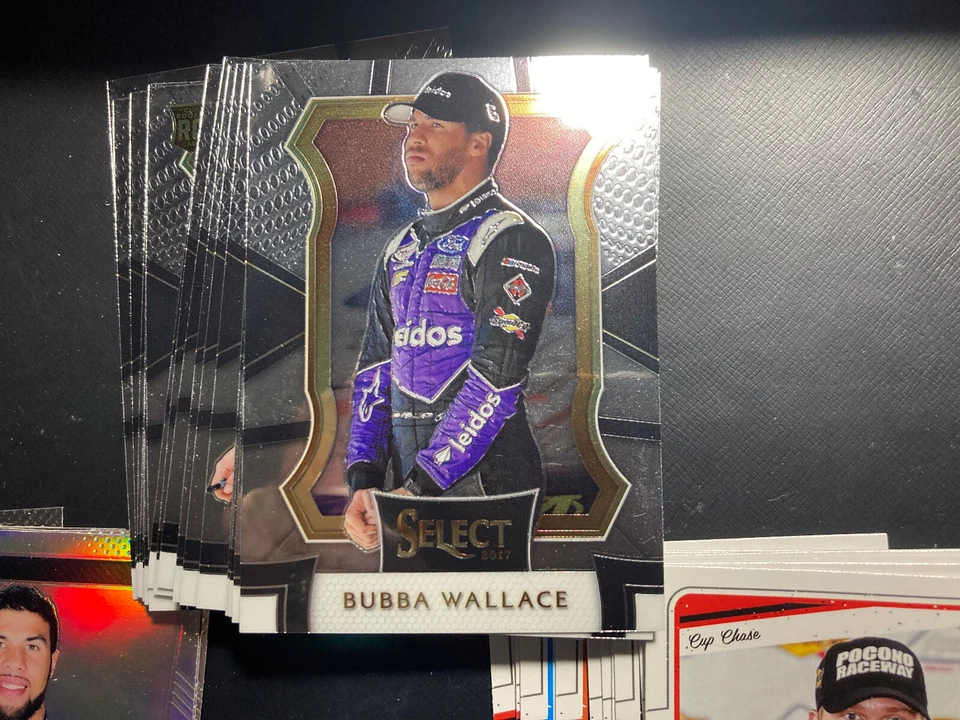 2017 Panini Prizm, Select & Donruss NASCAR Lot of 40 cards Rookies & Stars - Image 3 of 4