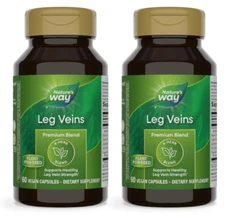 Nature's Way Leg Veins Support Blend;Tru-OPCSTM 2X60 Caps or 1X120