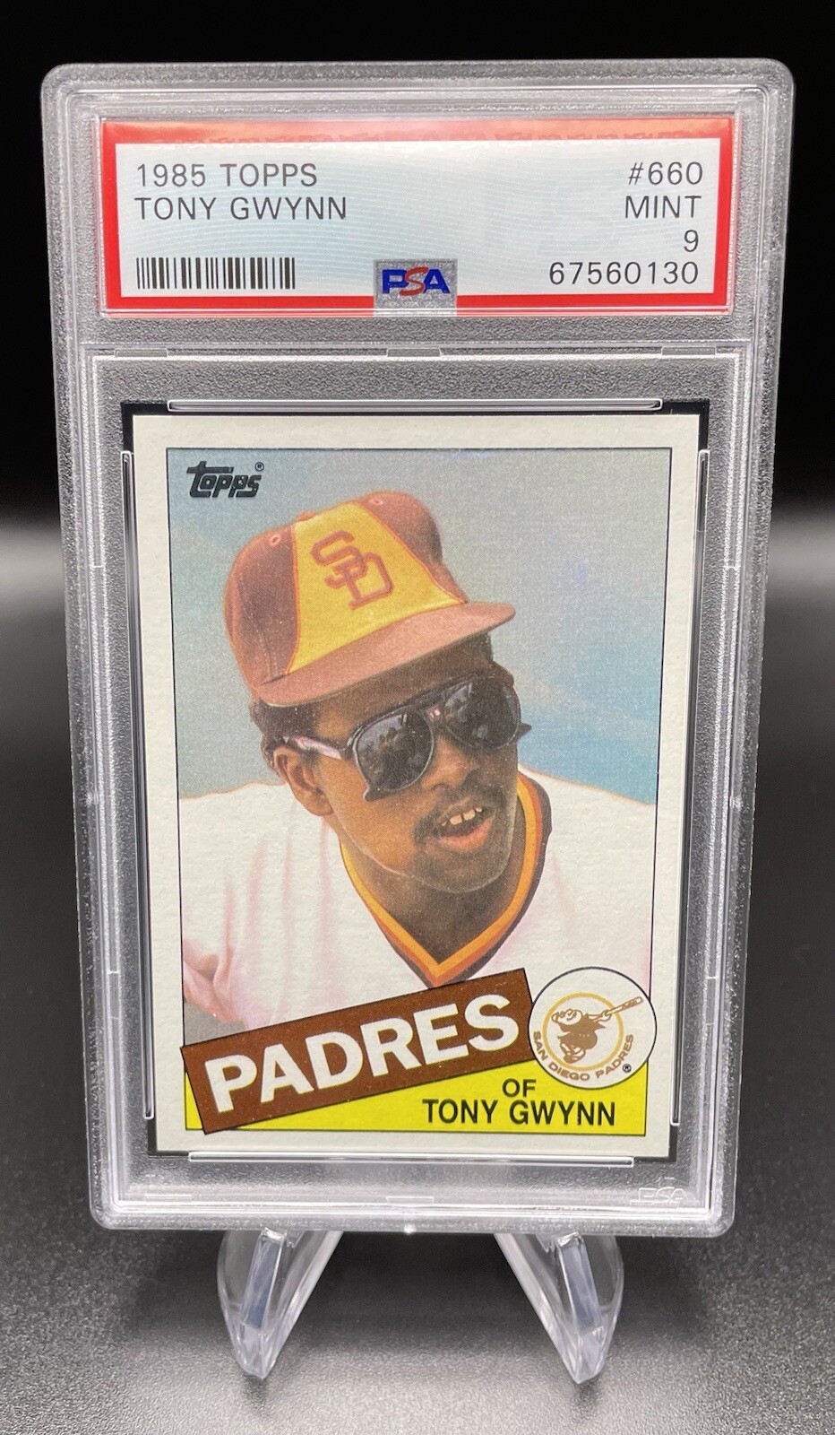 1985 Topps Tony Gwynn #660 PSA 9 MINT Padres HOF