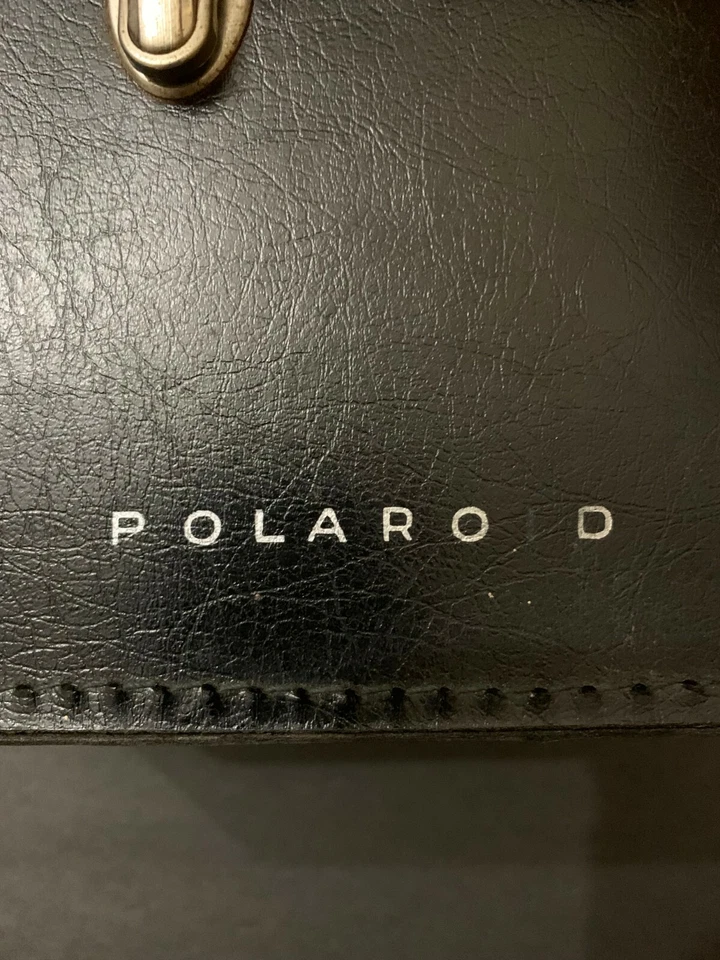 Vintage Polaroid Hard Black Carrying Case Bag Camera Carry Storage Travel - Image 2 of 4