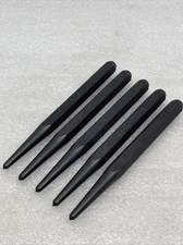 Lot of (5) SK Hand Tools 3/8” Center Punches, 4 1/2” Long, 6912, USA Made, New