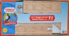 Thomas  Friends Wood Track - 6 1/2" Switch Track - 2 pcs 99911 LC NEW