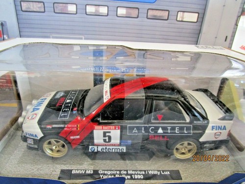 BMW M3 E30 Rallye Ypres 1990 Alcatel #5 di Mevius Lux Fina UMBAU 1:18 - Foto 6 di 6