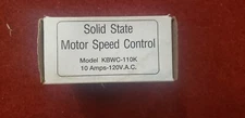 Solid State Motor Speed Control Model KBWC-110K  10 Amp 120 V