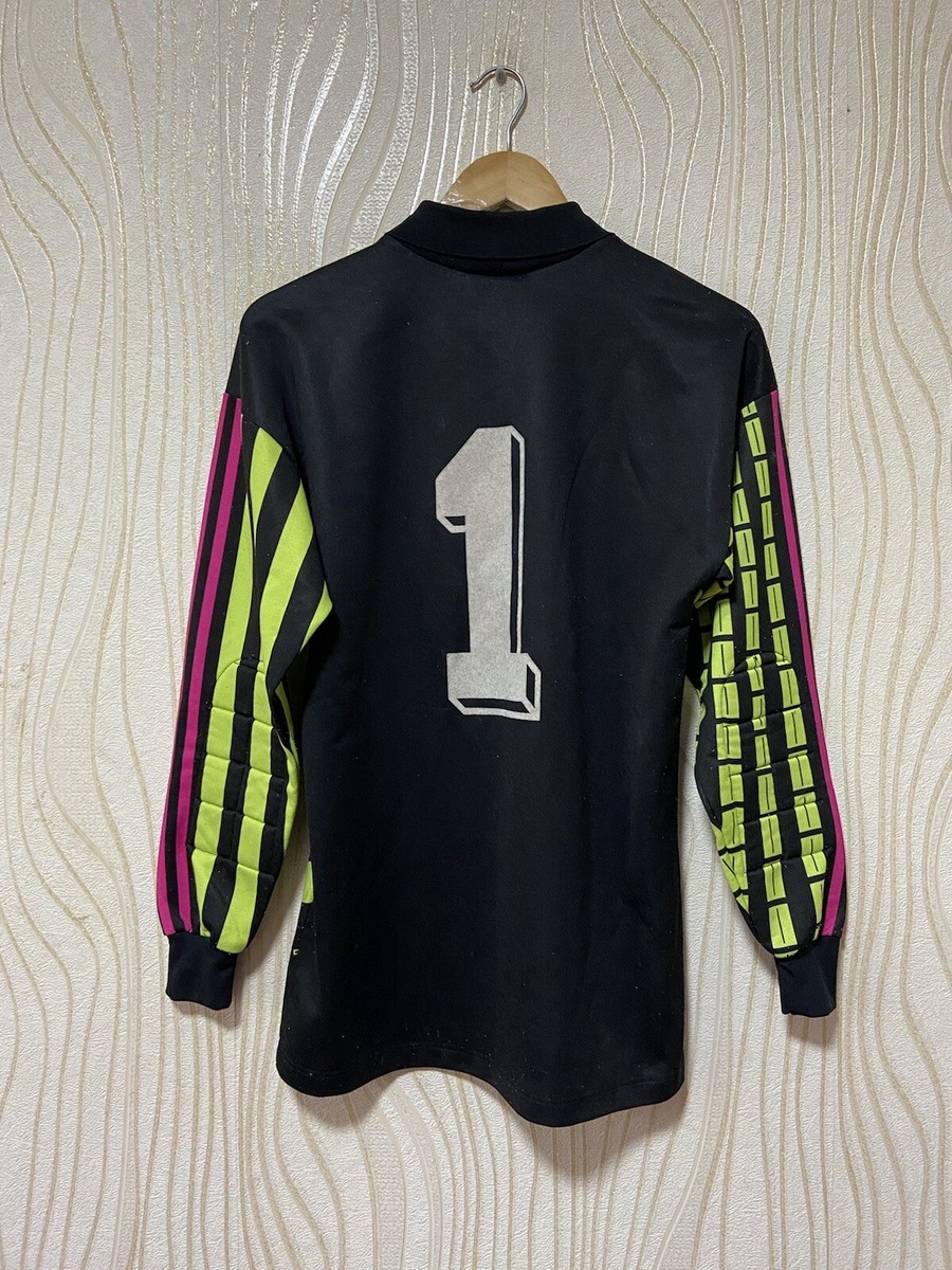 ADIDAS 90s FOOTBALL SOCCER GOALKEEPER SHIRT SOCCER JERSEY sz ADIDAS 90s FOOTBALL SOCCER GOALKEEPER SHIRT SOCCER JERSEY sz