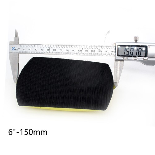 125mm 150mm Hook and Loop Foam Hand Sanding Block Sanding Polishing Backing Pad - Picture 5 of 8