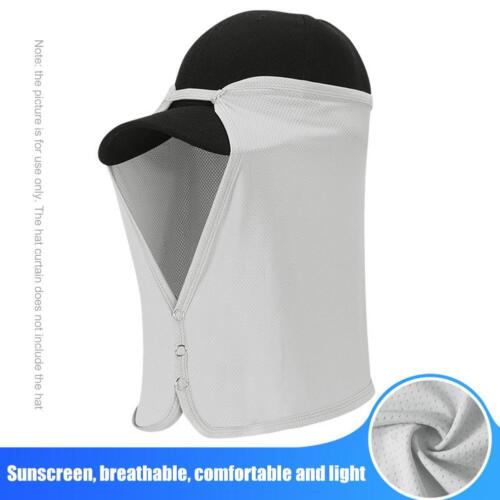 Sunshade Cap Quick-Drying Outdoor Neck Protection Face Cover (Light Gray) - Afbeelding 1 van 6