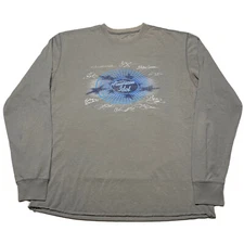 Vintage 2007 American Idol T-Shirt Mens Large Long Sleeve USA Singing TV Show