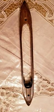 Vintage - Wood Weaving Loom Boat Shuttle - primitive - 16 1/2" long