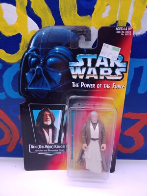 Vintage Star Wars The Power of the Force Ben Obi Wan Kenobi POTF