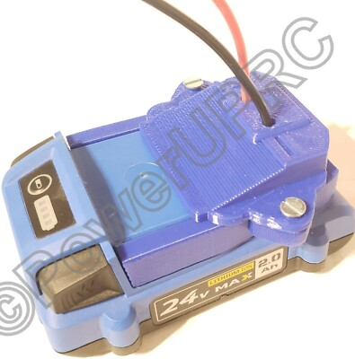 #ad #ad Kobalt 24V MAX Li ion Batteries Convert to DIY Connection Output Adapter Robot $11.99