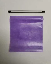 USDISC Plastic Sleeves, Double-sided 2 Disc (Purple) - 1000 Pack