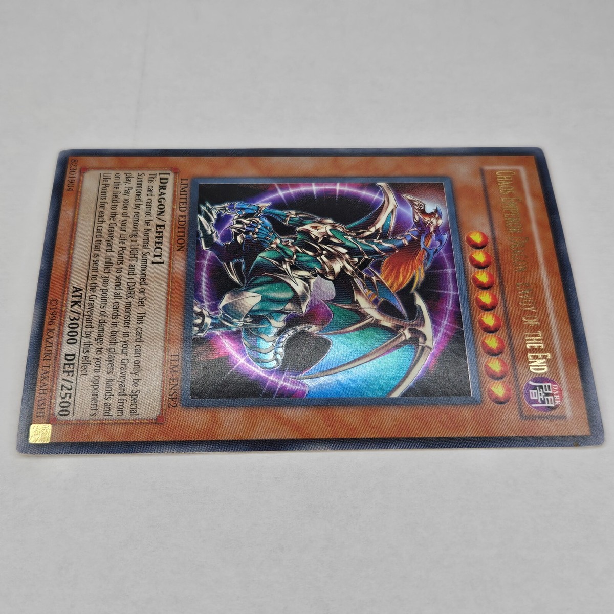 MISPRINT TYPO CHAOS EMPEROR DRAGON - ENVOY OF THE END TLM-ENSE2