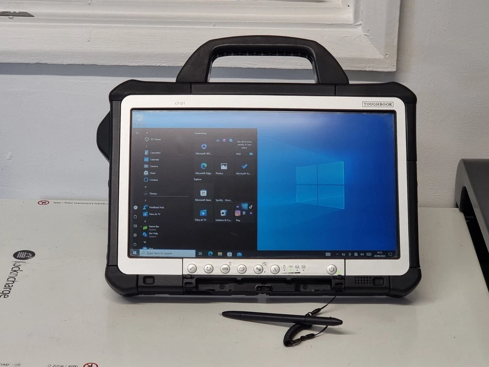 Panasonic Toughbook CF-D1 MK3 i5-6300U 2.40GHZ 8GB 512GB SSD Xentry Tableta # C# - Imagen 2 de 4