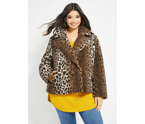 Faux fur Teddy jacket coat 