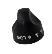 Magic Chef Stove Burner Replacement Knob W/ Flames Black Cooktop Range RV Camper