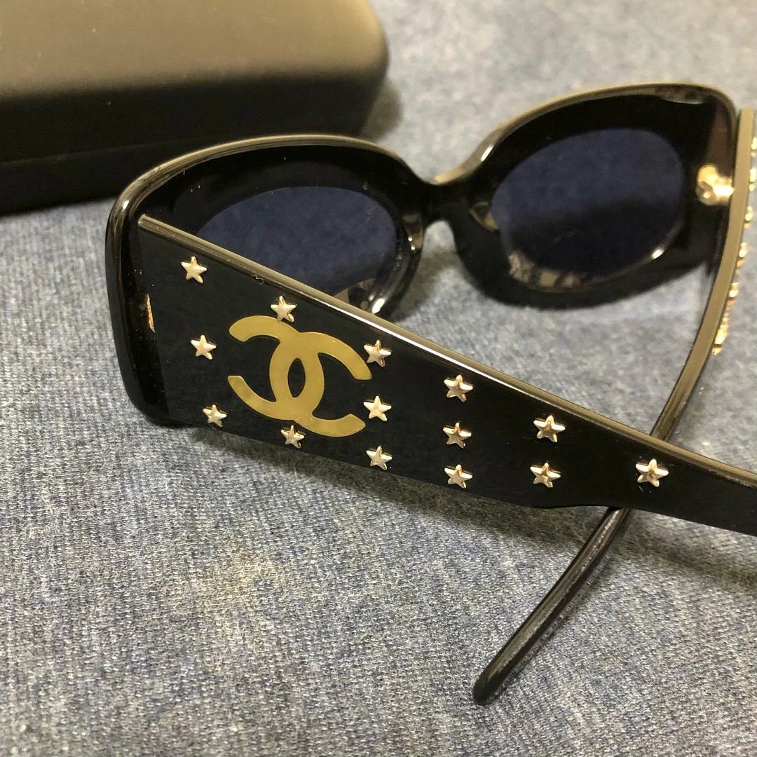 Vintage Chanel Cc Logo Sunglasses 