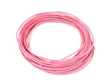 AUTOMOTIVE WIRE - 12 GAUGE GA HIGH TEMP GXL COPPER WIRE PINK - 25' U.S.A MADE