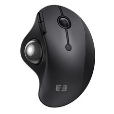 Wireless Trackball Mouse Ergonomic Mouse Bluetooth - Rollerball Mouse Recharg...
