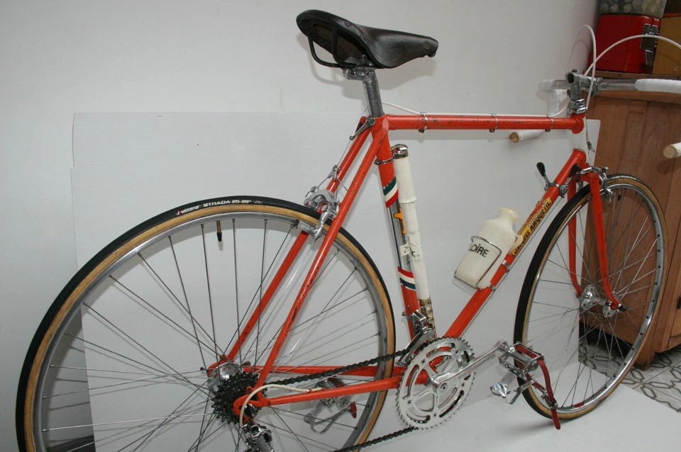 ANCIEN VELO DE COURSE PRO ANQUETIL BIC CAMPAGNOLO RECORD 1967 OLD BIKE EROICA 60 - Photo 4/4