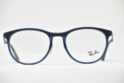 Ray Ban RB7116 5579 Grey Transparent with Grey Eyeglasses New Authentic 53