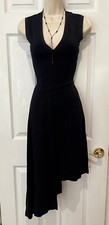 Zara Dress Womens Small Black Mini W&B Collection