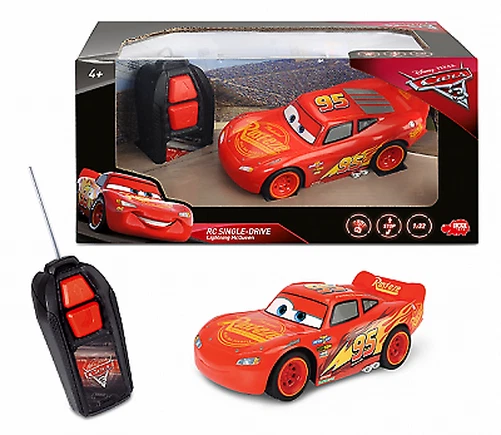 Dickie Toys Disney Cars Rayo McQueen Single Drive Coche Radiocontrol 1:32