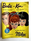 1962 Barbie and Ken Mattel Mini Fashion Catalog Booklet Box Insert, Ships Fast,
