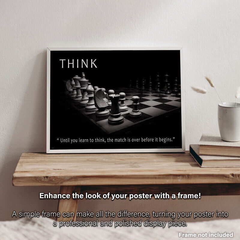 Chess Quote About Winning The Game poster 20x30 Strategy Inspiration