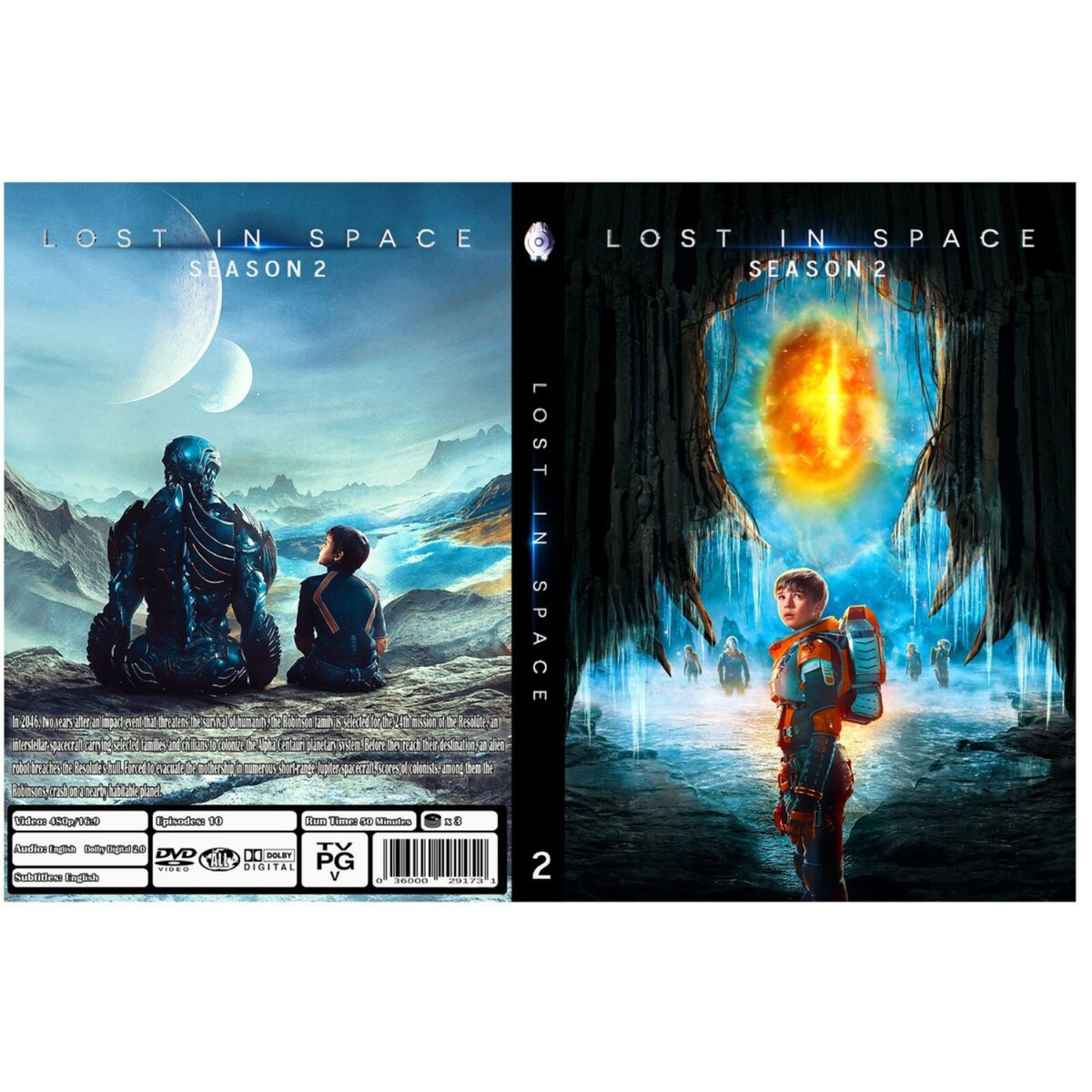 DVD Bluray Lost In Space 2019 Complete TV Series Season Episode