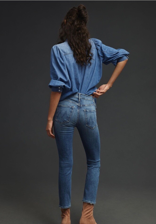 Mcワークス DAZZLER DZ862LF NWT Mother The Mid Rise Dazzler Ankle in Healing Jar Size 23 | eBay