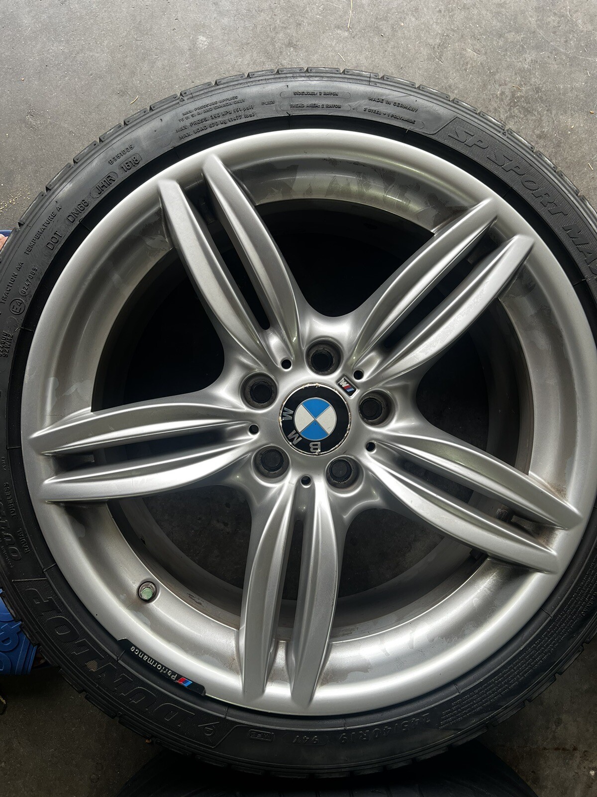 BMW 5 & 6 SERIES OEM GENUINE "STYLE 351M" 19" STAGGERED WHEEL / RIMS