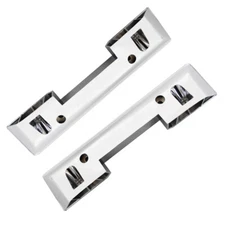 64 65 66 Ford Mustang Arm Rest Base, Chrome, PAIR