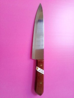 NO.488 QUALITY KNIFE THAI KIWI BRAND WOOD HANDLE KITCHEN TOOL
