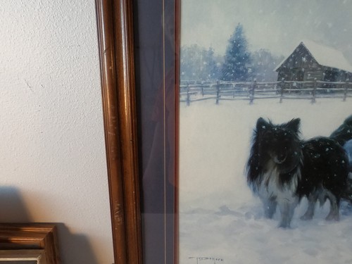 Robert Duncan "Boy's Best Friends Print," Framed at 33.5" x 27.5" - Picture 11 of 20