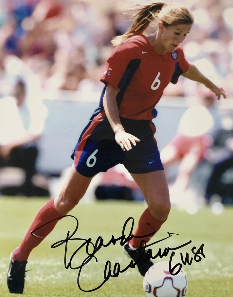 Brandi Chastain Playing Soccer