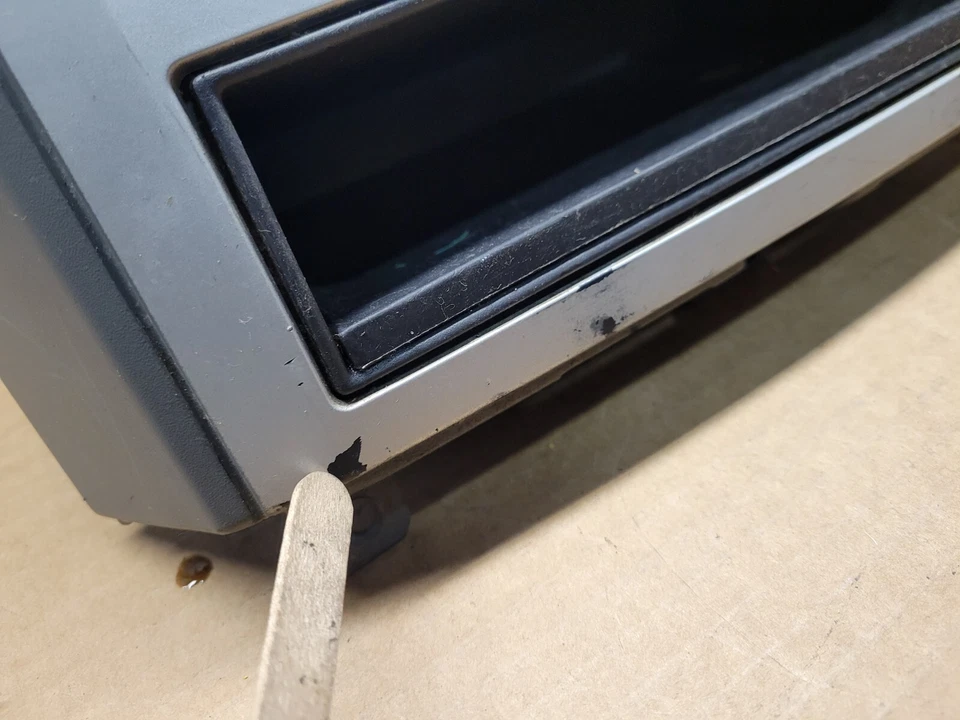 Dodge Grand Caravan 2008-2010 radio bisel control climático calefacción aire acondicionado H1409 Foto 4 de 4