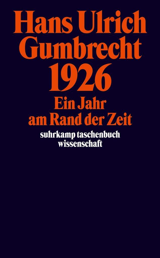 Thumbnail - 1926 | Hans Ulrich Gumbrecht, Hans U. Gumbrecht | 2003 | Deutsch