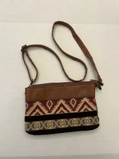Canyon Sky Southwest Tapestry Bag Crossbody Purse Multicolor