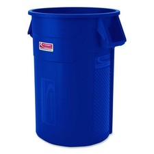 Suncast Commercial Injection Molded Utility Trash Can, 44 gal, Plastic/Resin