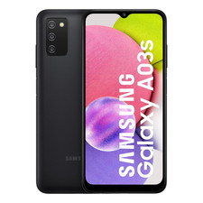 Smartfon Samsung Galaxy A03S 3/32GB LTE A037G Ohne Simlock Schwarz | TOP Zustand