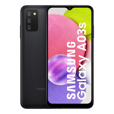Smartfon Samsung Galaxy A03S 3/32GB LTE A037G Ohne Simlock Schwarz | TOP Zustand