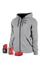 Milwaukee 336G-21 M12 Women's Heated Hoodie Kit Gray Medium