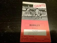 Southampton v Burnley, Season 1966/67, Division One